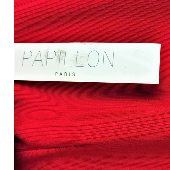 Long  Red Pencil Skirt Woman's 4 #1368 - Picture 7 of 10